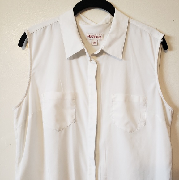 Merona Button-Up Top - Picture 3 of 4